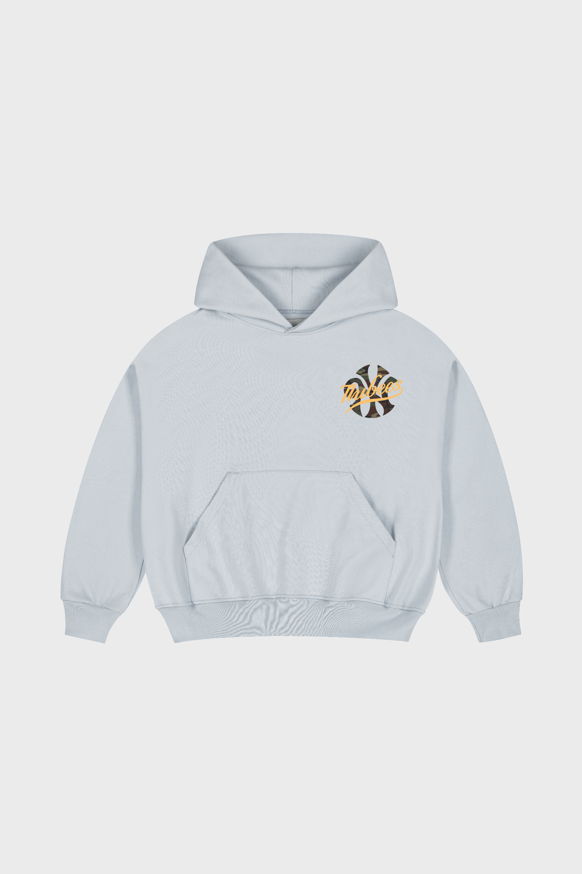 New York Camo Hoodie Grey