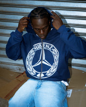 Cargar imagen en el visor de la galería, Nubenz Chrome Zip Hoodie Navy