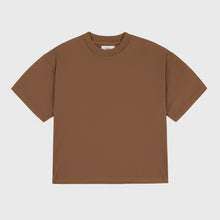 Cargar imagen en el visor de la galería, Basic Boxy Tee Brown