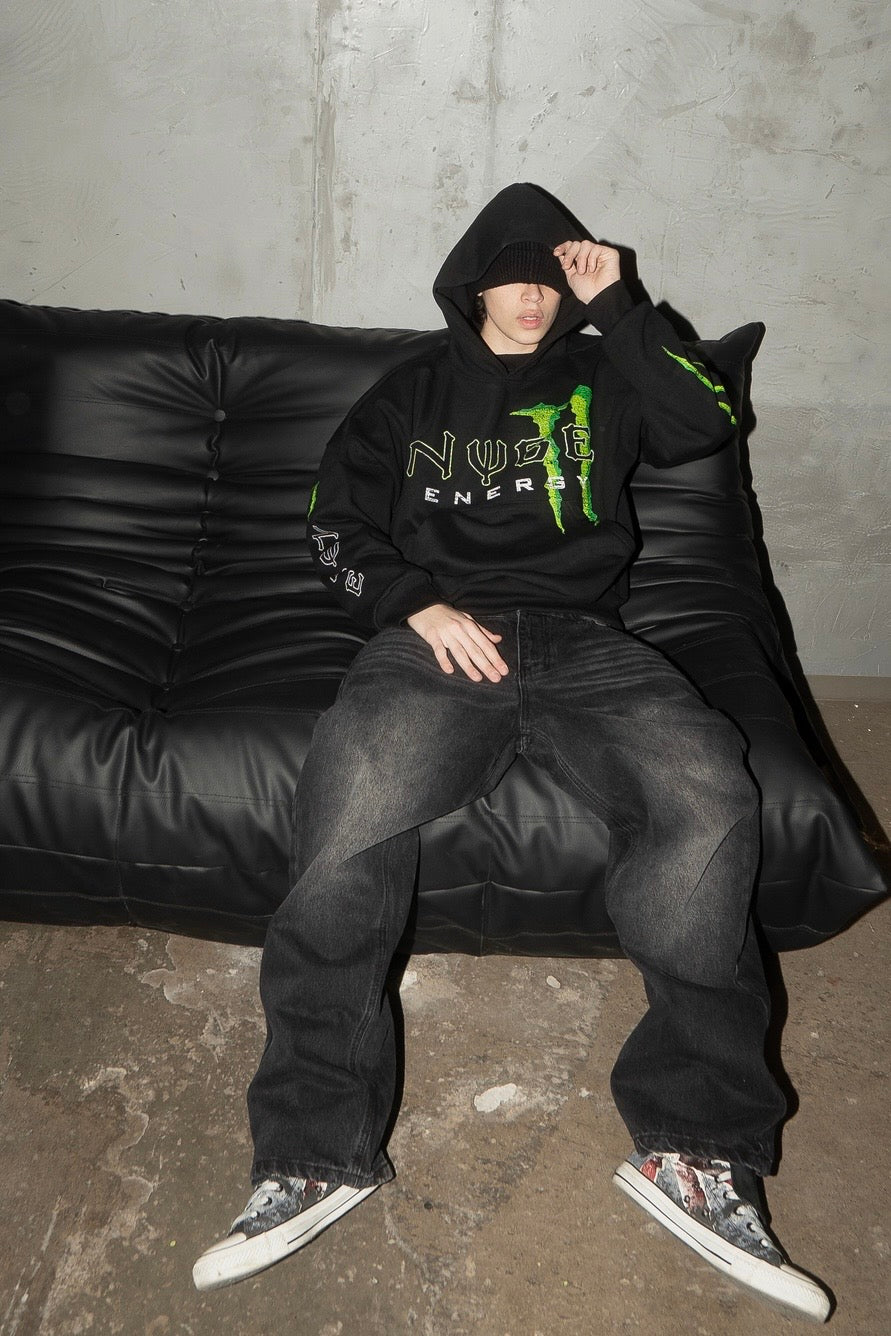 Energy Hoodie Black