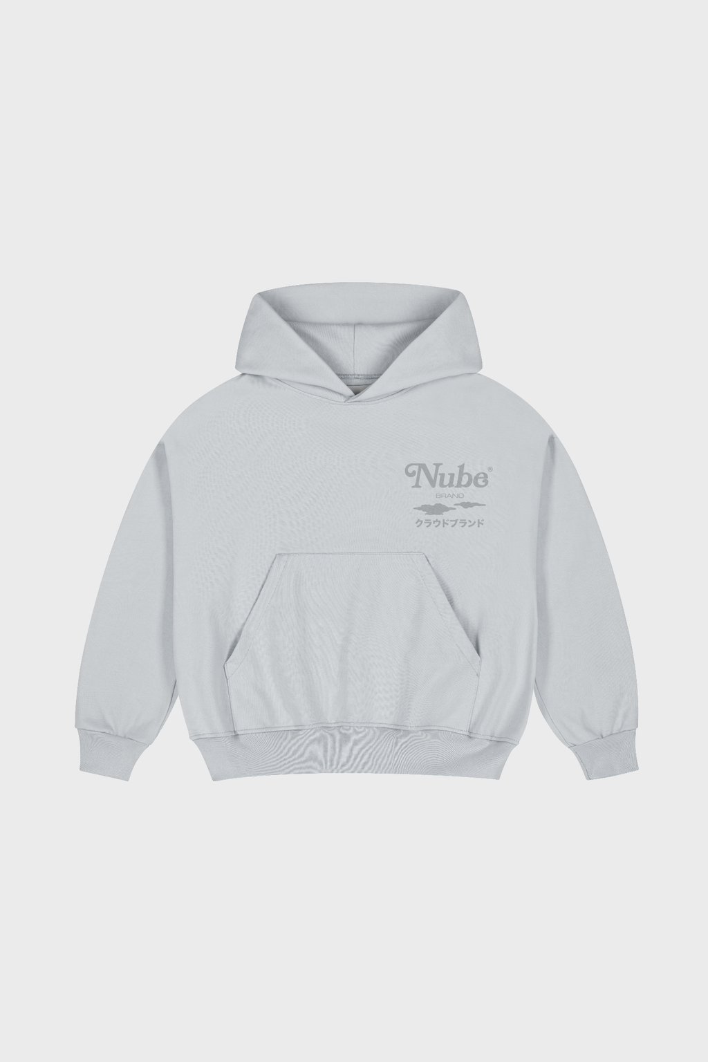 Japanese Logo Grey Hoodie