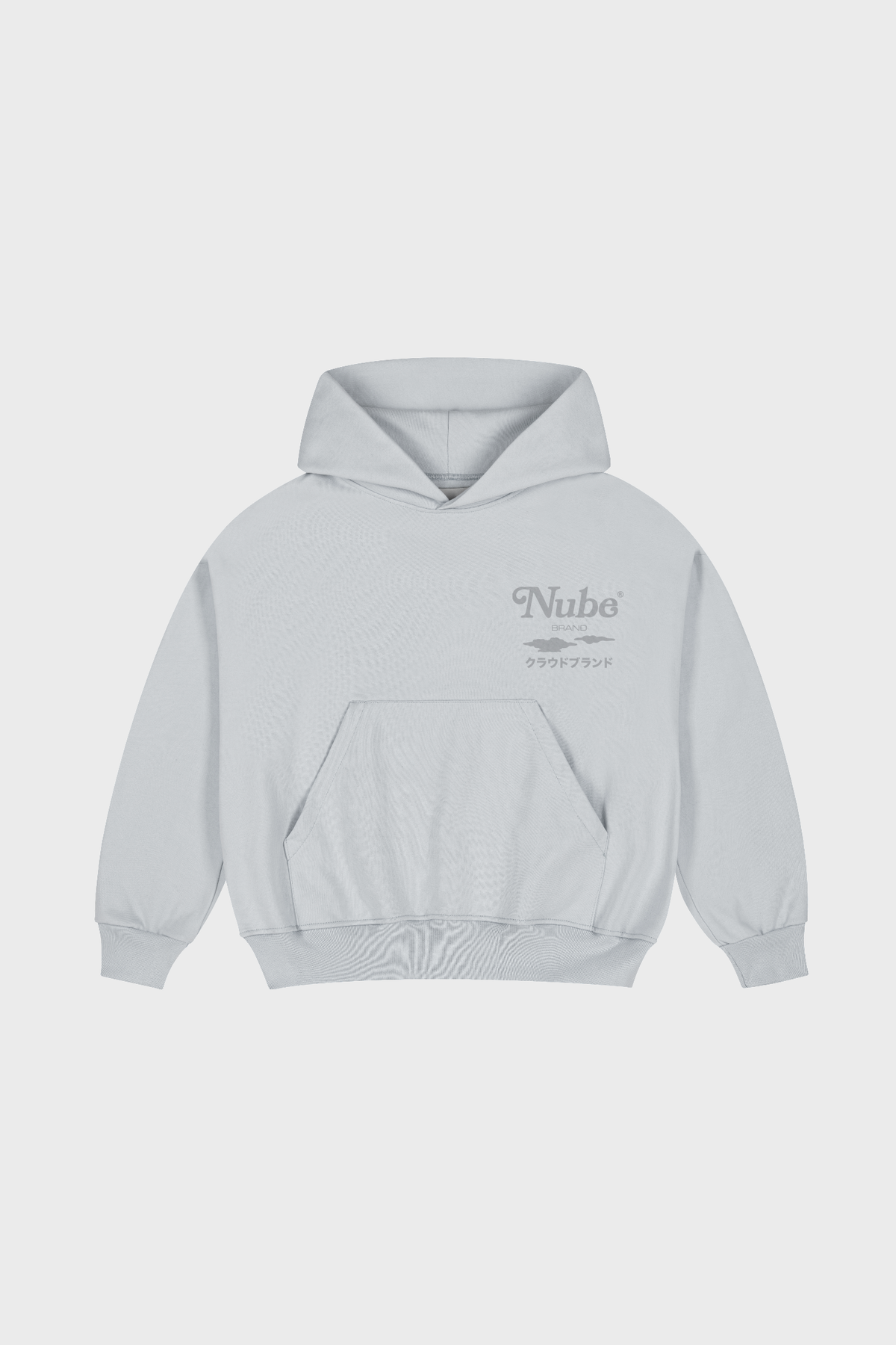 Japanese Logo Grey Hoodie
