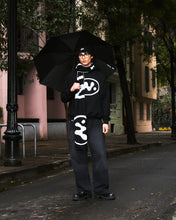 Cargar imagen en el visor de la galería, Sound Barrier Black Raglan Hoodie
