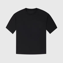 Cargar imagen en el visor de la galería, Basic Regular Fit Black Tee