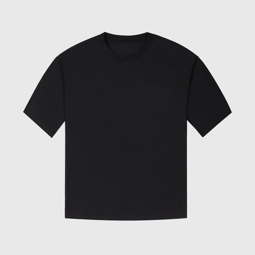 Basic Regular Fit Black Tee