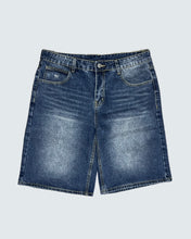 Cargar imagen en el visor de la galería, Small N Baggy Shorts Dark Washed