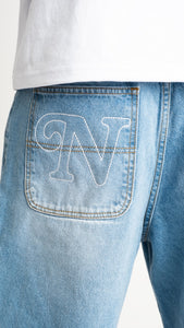 Big N Baggy Jeans Light Washed