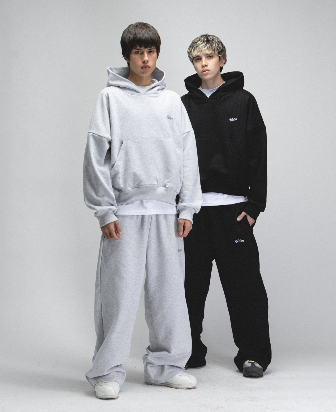 Heavy & Cozy Black Boxy Hoodie