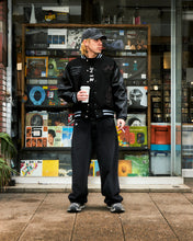 Cargar imagen en el visor de la galería, Music System Baggy Jeans Washed Black