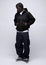 Cargar imagen en el visor de la galería, Nubes Big Stitch Hoodie Black