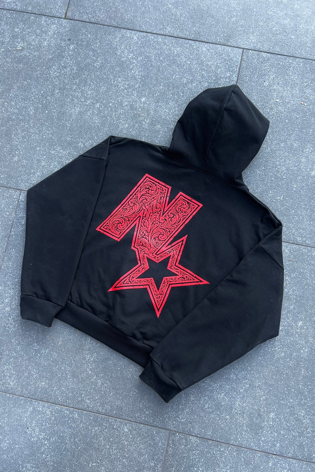 Red Dead Black Hoodie