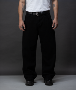 Big N  Baggy Black Denim Jeans