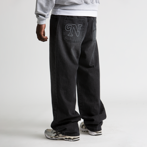 Big N Baggy Jeans Washed Black