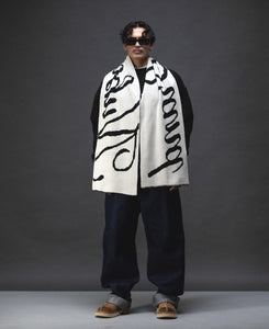 Script Logo Long Scarf