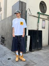 Cargar imagen en el visor de la galería, Raw Denim Indigo Jorts