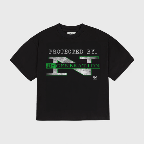 D Generation N Black Boxy Tee