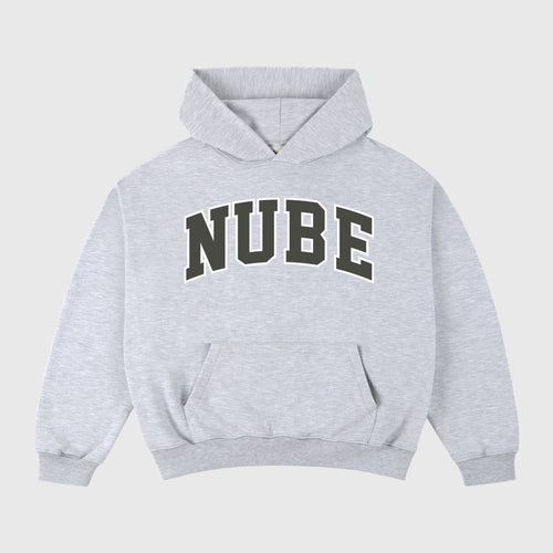 Varsity Hoodie Melange Grey