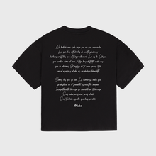 Cargar imagen en el visor de la galería, Flowers Black Boxy Tee