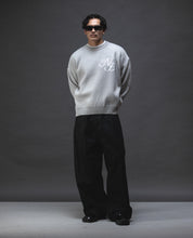 Cargar imagen en el visor de la galería, Script Logo Grey Sweater