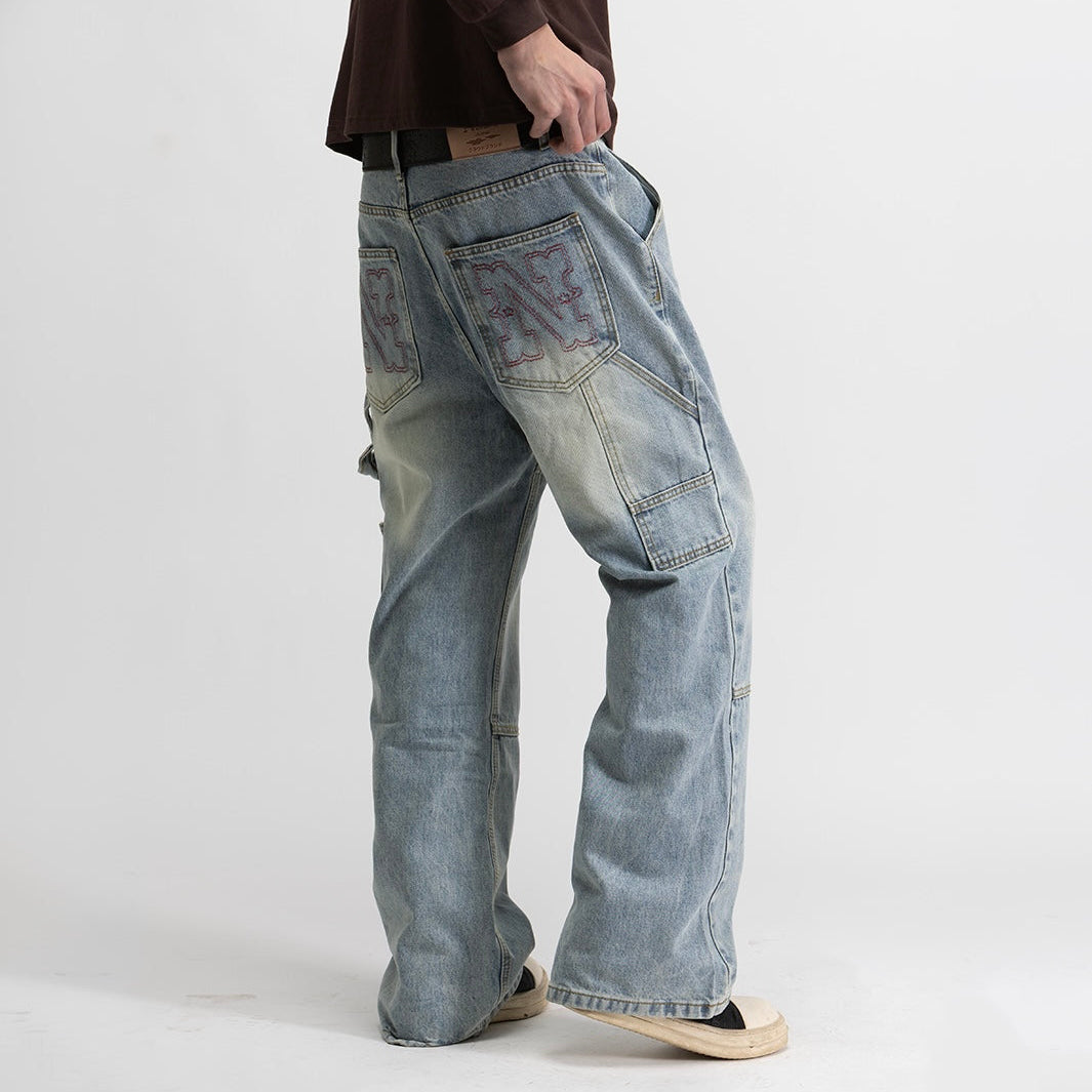 Western Carpenter Boot Cut Jeans