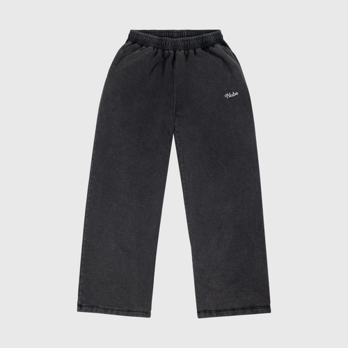 Baggy Washed Black Sweatpants