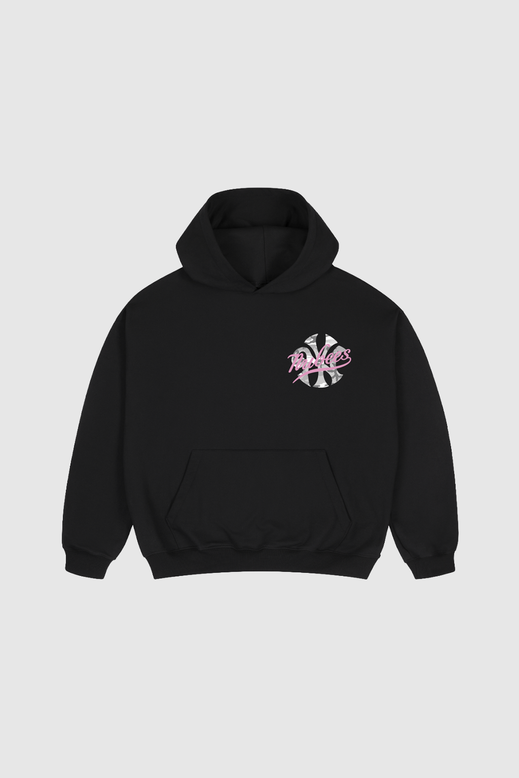 New York Camo Hoodie Black