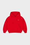 Heavy Basic Hoodie Red