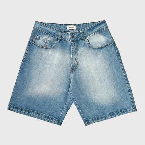 Big N Baggy Shorts Light Washed