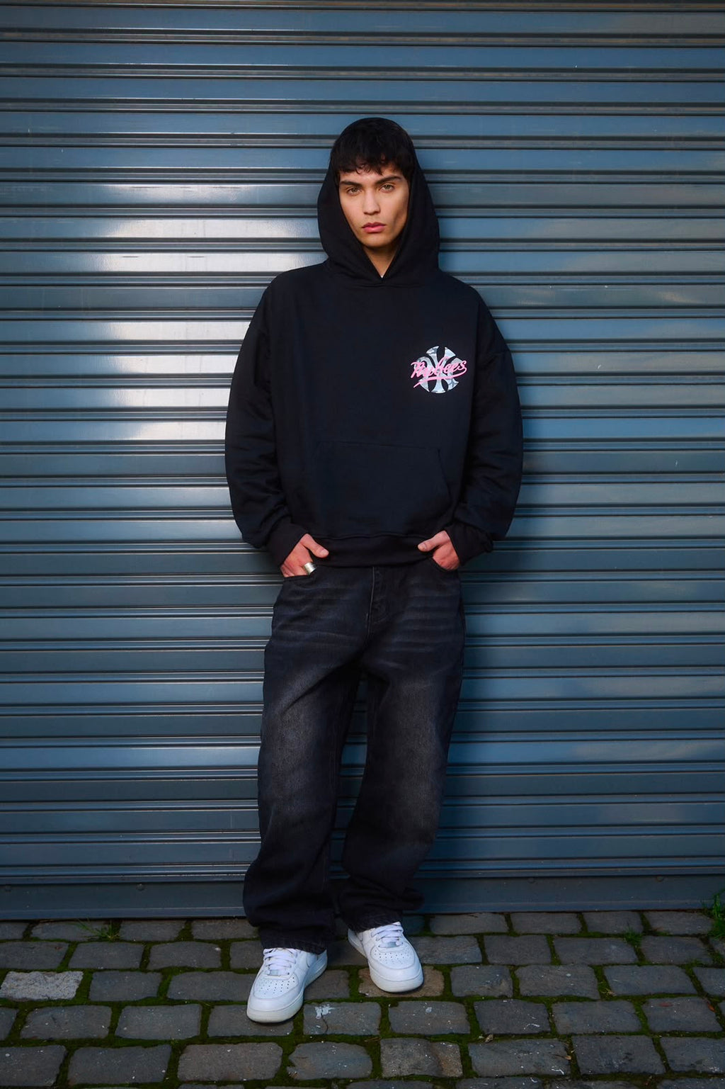 Big N Baggy Jeans Washed Black