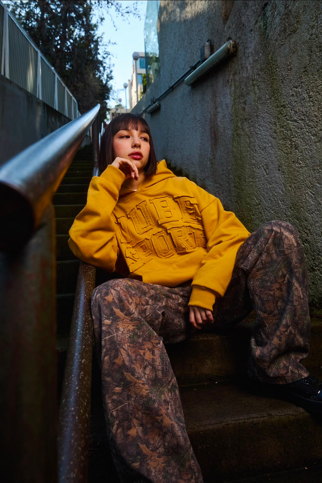 Big N Baggy Jeans Tree Camo