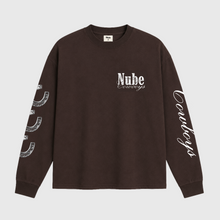 Cargar imagen en el visor de la galería, Nube Cowboys Brown Long Sleeve Tee