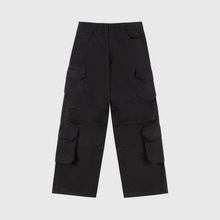 Cargar imagen en el visor de la galería, Nube Double Cargo Black Pants