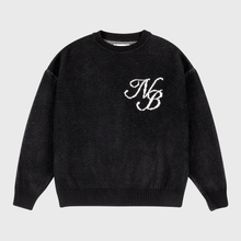Cargar imagen en el visor de la galería, Script Logo Black Sweater
