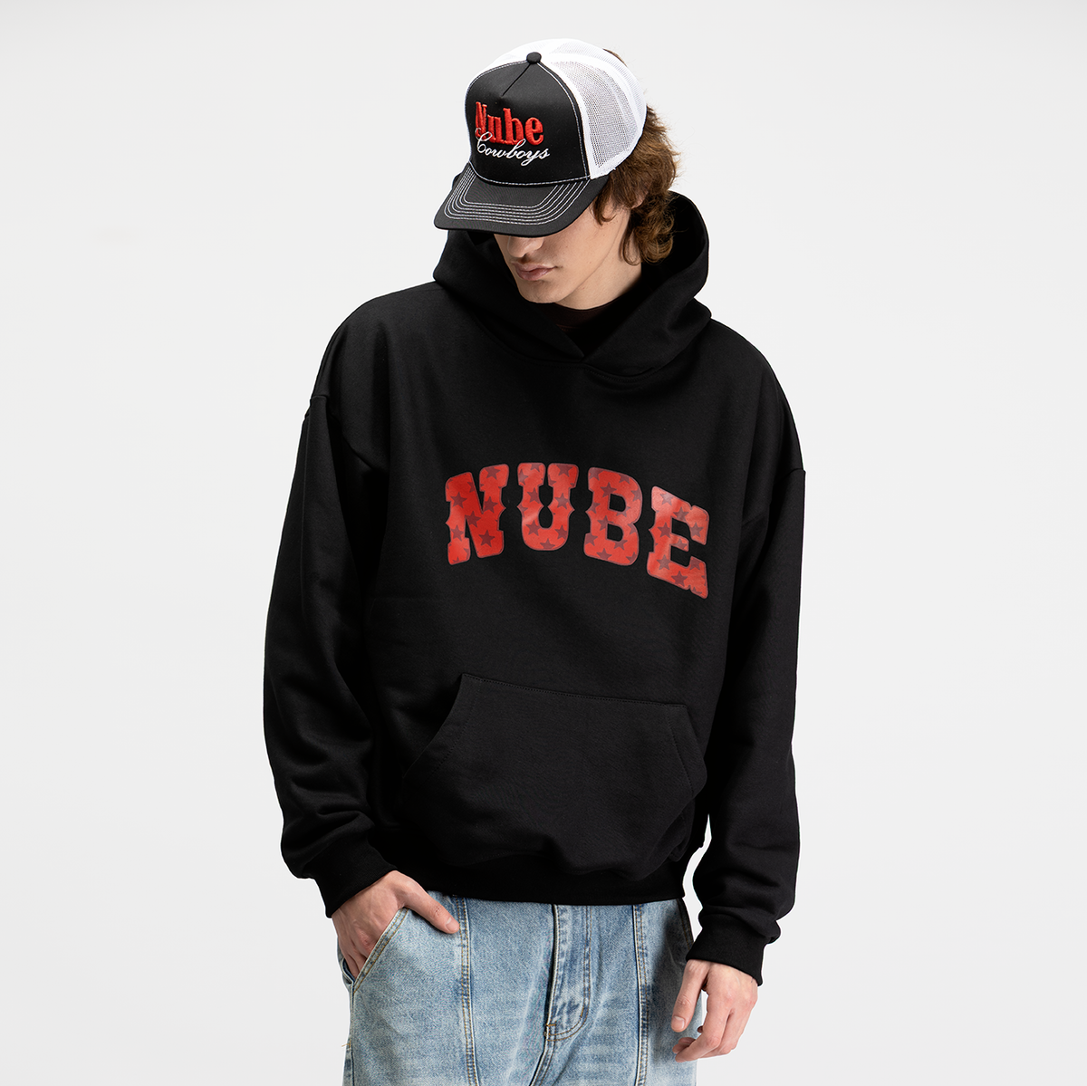 Cowboys & Co. Black Boxy Hoodie