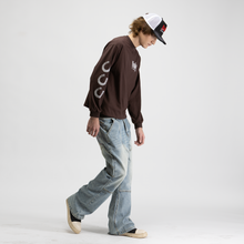 Cargar imagen en el visor de la galería, Original Western Light Washed Boot Cut Jeans