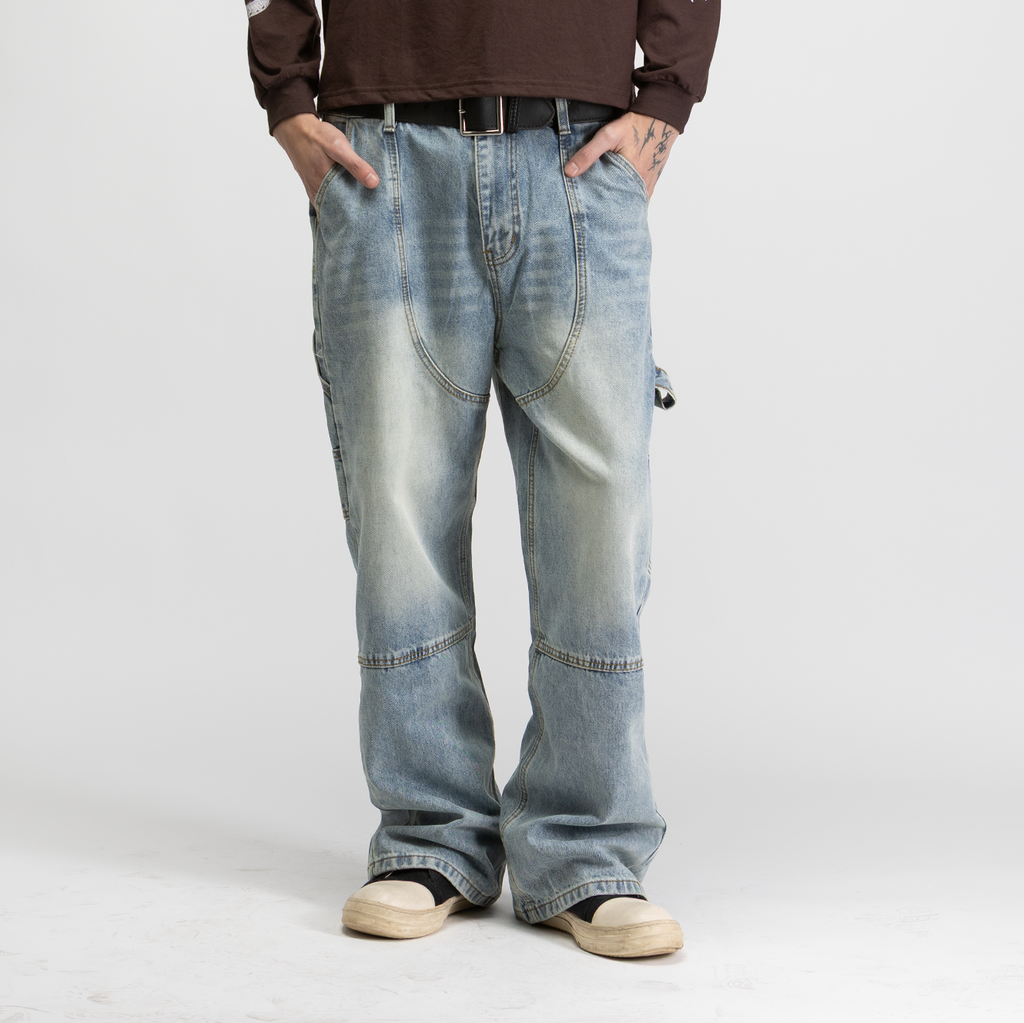 Western Carpenter Boot Cut Jeans