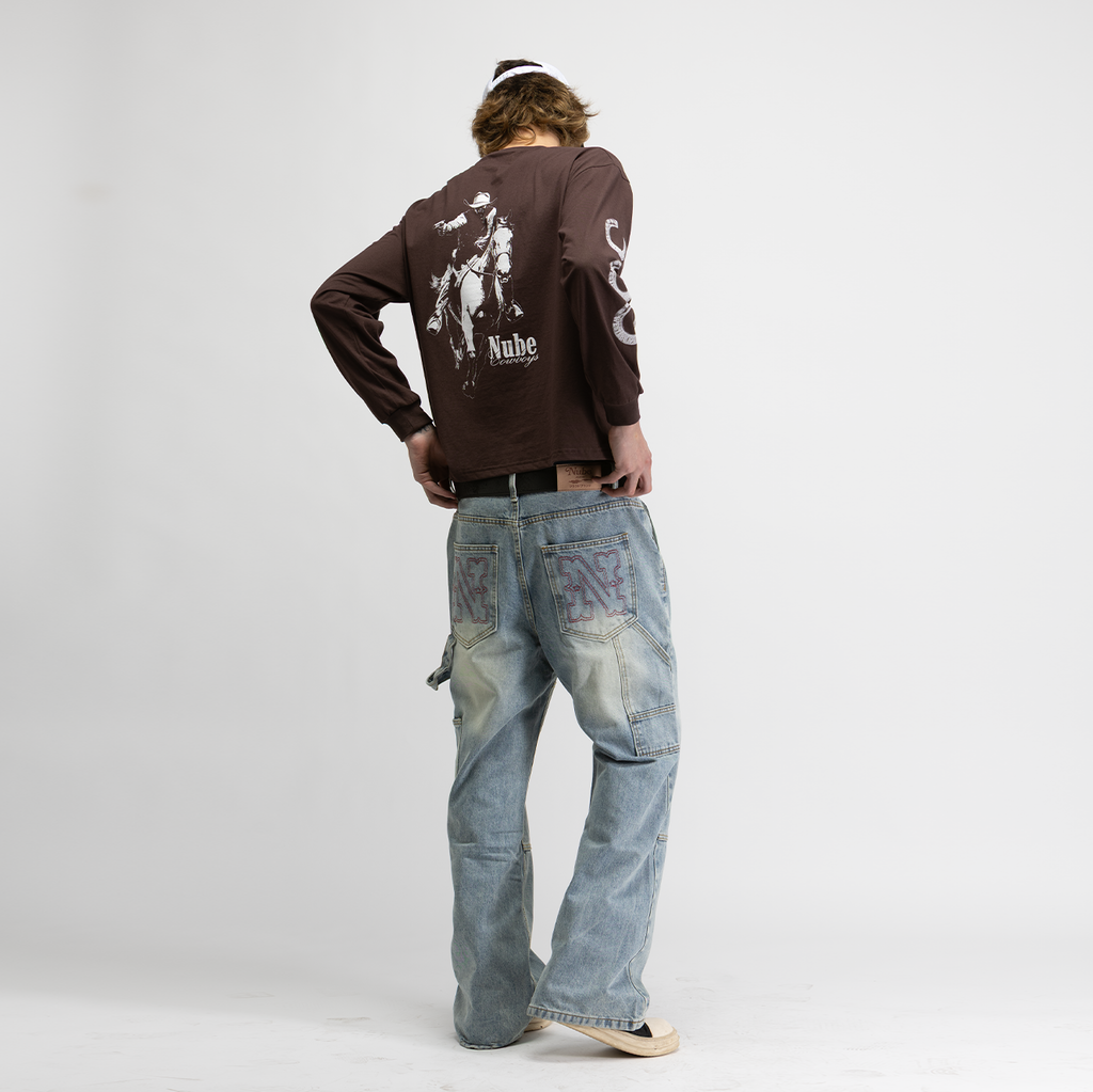 Western Carpenter Boot Cut Jeans