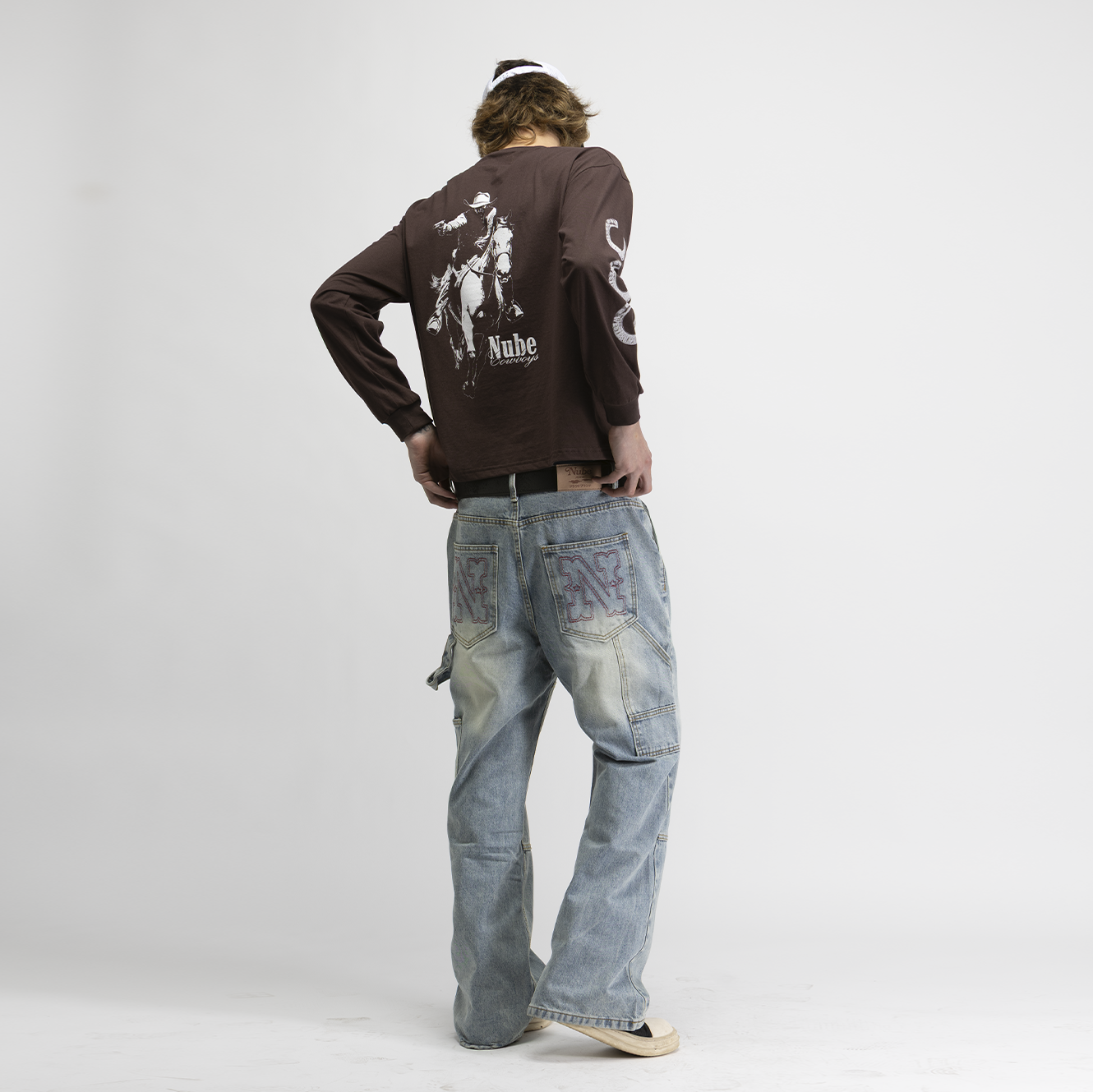 Western Carpenter Boot Cut Jeans