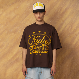 Big Cloud Ranch Brown Boxy Tee