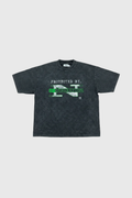 D Generation N Black Washed Tee