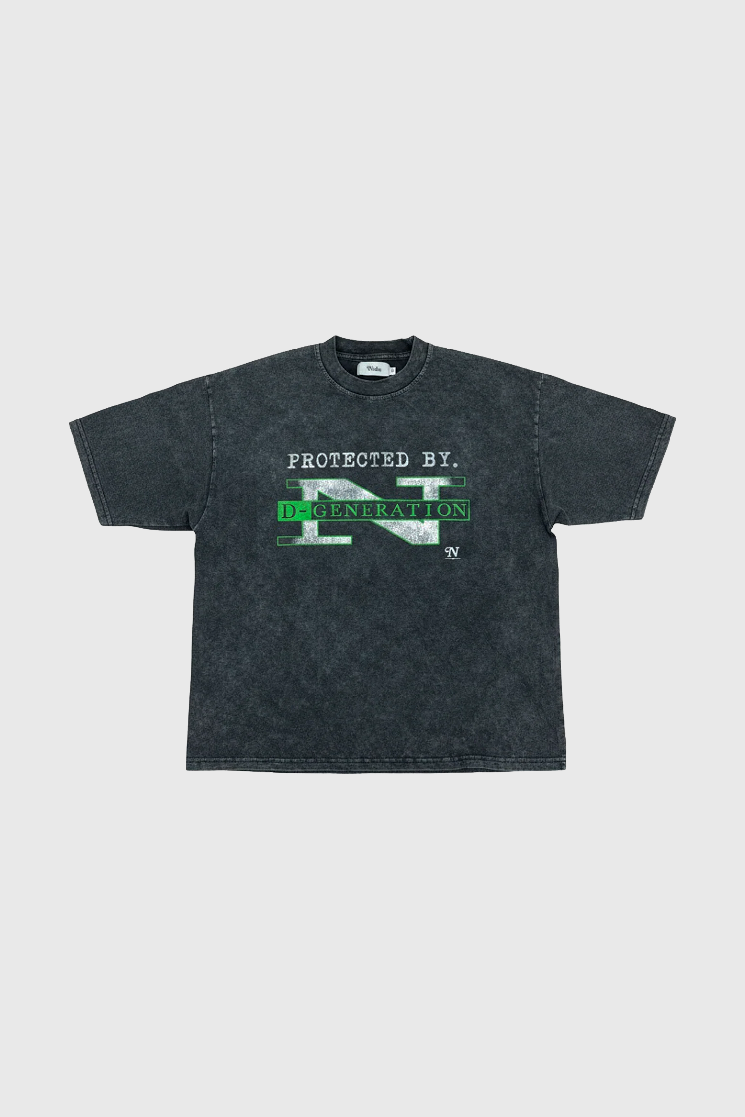 D Generation N Black Washed Tee