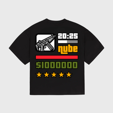 Cargar imagen en el visor de la galería, San Andreas Black Boxy Tee