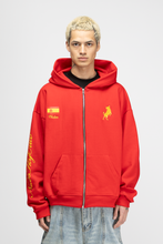 Cargar imagen en el visor de la galería, Nube sky club Spain Red Hoodie