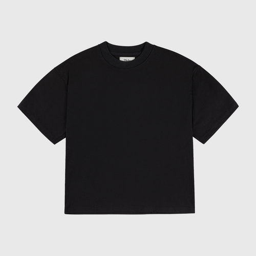 Basic Boxy Tee - Black