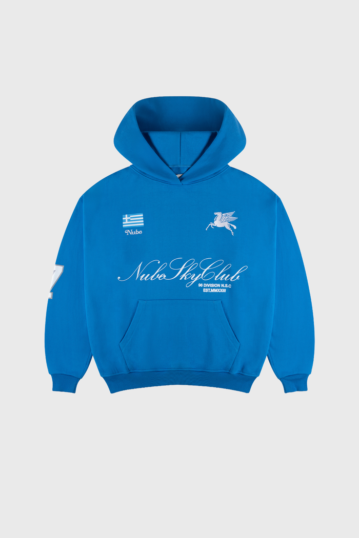 Nube sky club Greece Blue Hoodie