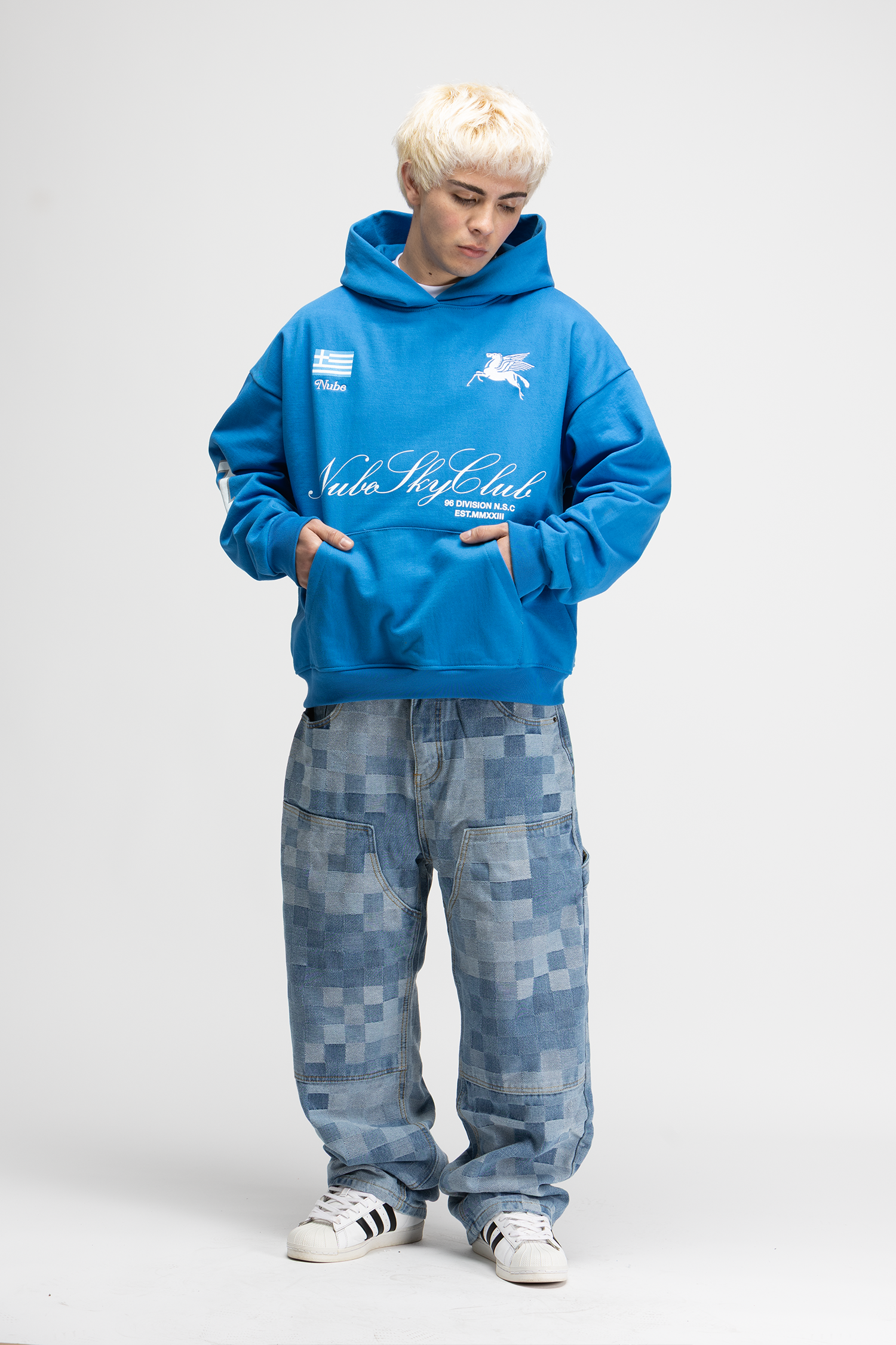 Pixel Camo Carpenter Baggy Jeans
