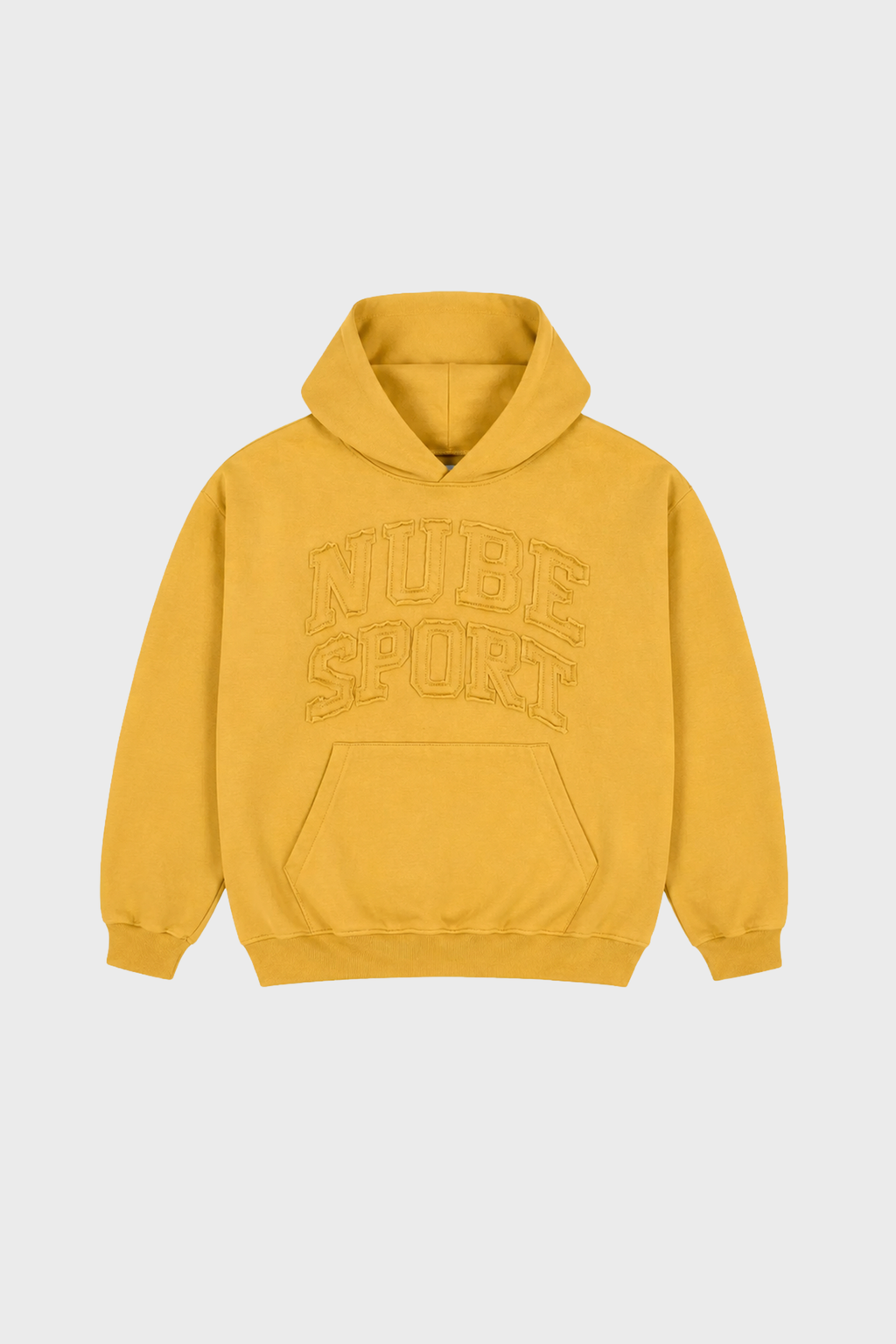 Nube Sport Yellow Boxy Hoodie