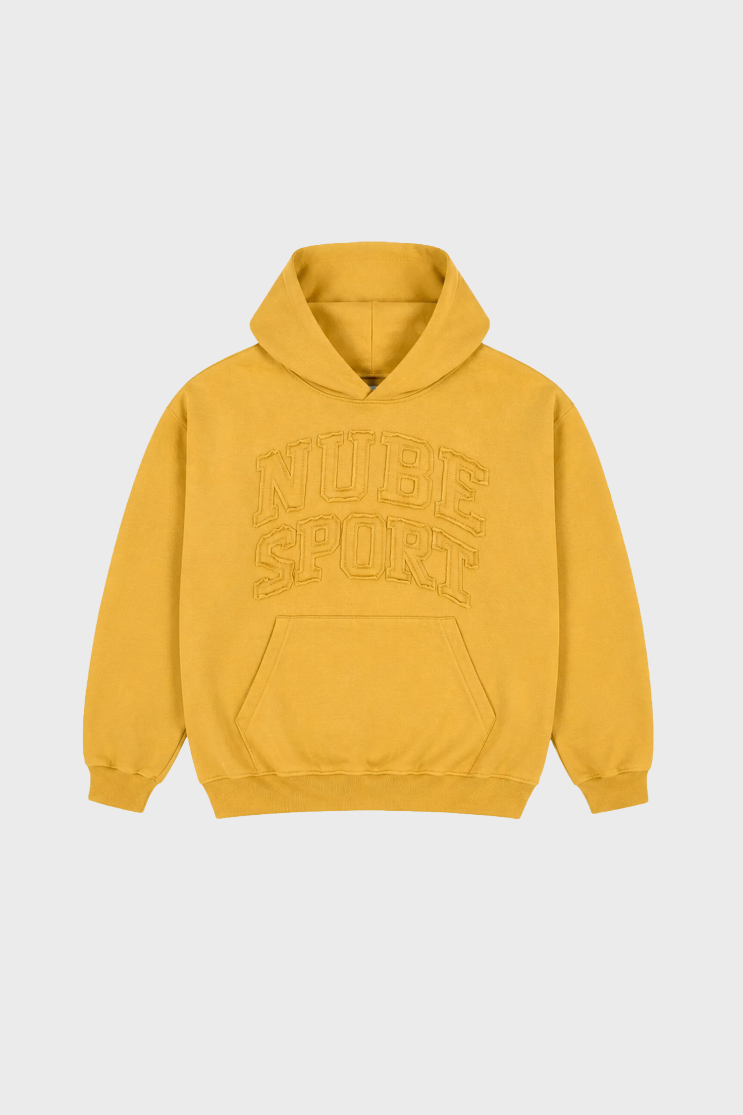 Nube Sport Yellow Boxy Hoodie