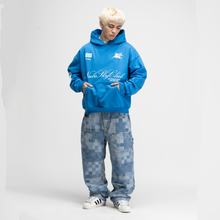 Cargar imagen en el visor de la galería, Nube sky club Greece Blue Hoodie