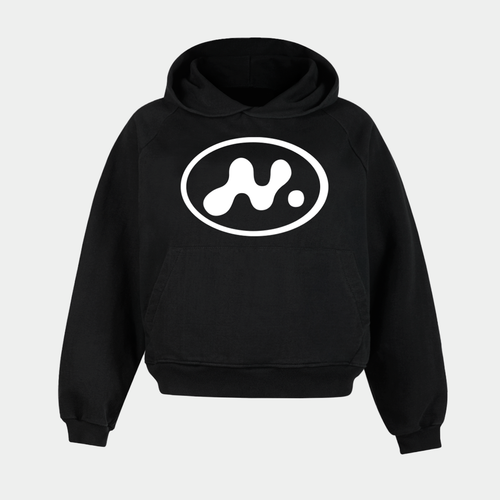 Sound Barrier Black Raglan Hoodie